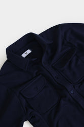 Double Pocket Overshirt - Royal Navy